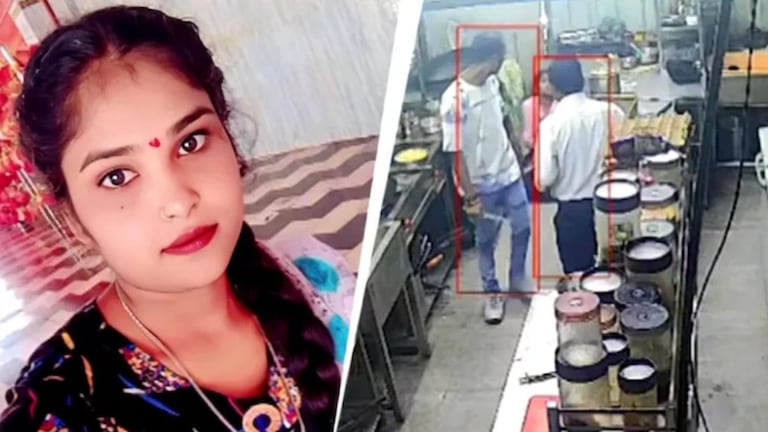 सहकारी महिलेवर चाकूने चार वार, रेस्टॉरंटच्या स्वयंपाक घरात थरार, शांत डोक्याने कामावर लागला Crime News