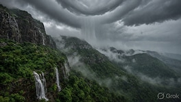 Maharashtra Weather : राज्यात पावसाचा यु टर्न, 'या' जिल्ह्यांना यलो अलर्ट Maharashtra weather (AI Photo)