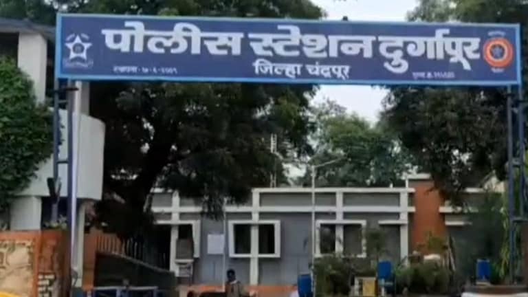 चंद्रपूर हादरलं! नवऱ्यासह मित्राचा महिलेवर अत्याचार, स्मशानभूमीतील भयंकर घटना Chandrapur Crime
