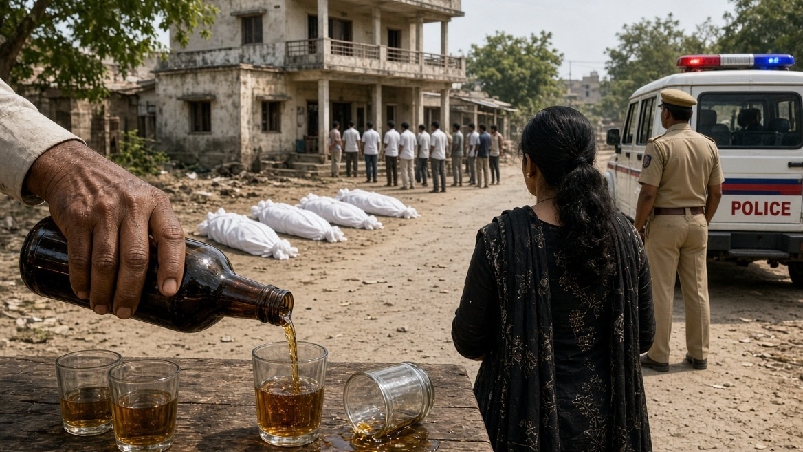 अडीच वर्षांपासून बहिणीसोबत प्रेमसंबंध, भावाने दारूत विष मिसळून प्रियकराला संपवलं