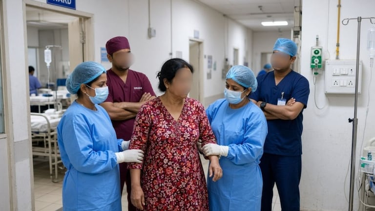 'तू बहिणीला प्रेग्नंट केलंस', डॉक्टरांचे रुग्णाच्या नातेवाईकांशी अश्लील वक्तव्य crime news (AI Photo)