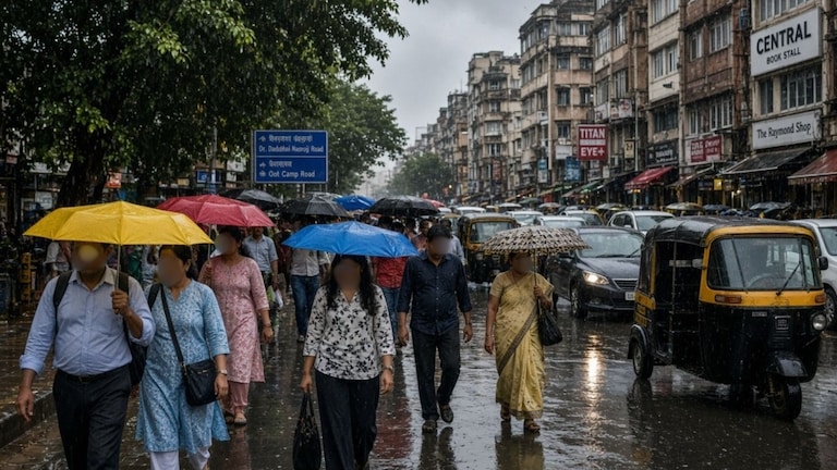 Maharashtra Weather : पावसाचा वेग संथ, पुढील काही तास महत्त्वाचे Maharashtra Weather (AI Photo)