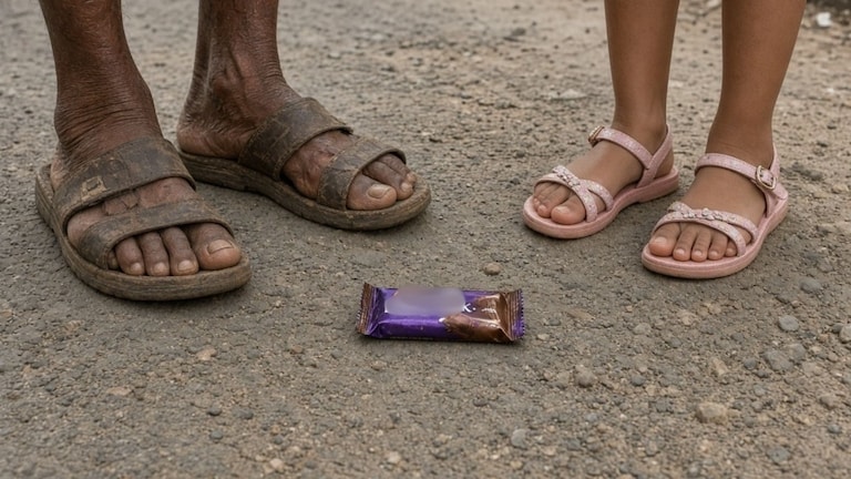 जालना: चॉकलेटचं आमिष दाखवून 6 वर्षीय चिमुरडीवर लैंगिक अत्याचार, कुदळ फावड्याने घरावर हल्ला Jalna crime news (AI Photo)