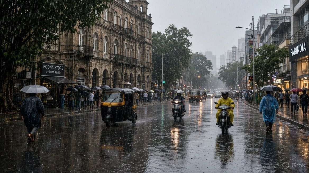 Maharashtra Weather : राज्यात पावसाची उघडझाप, कुठे गायब तर कुठे हलका 