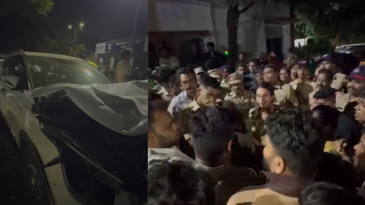 नागपूर : बेदरकारपणे कार चालवली, 7 जणांना उडवलं; महिला मद्यधुंद असल्याचा संशय 