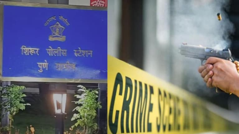 शिरुरमध्ये रक्तरंजित खेळ, पहाटे झालेल्या गोळीबारात तरुणाचा मृत्यू Pune crime news