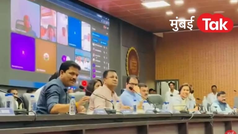 कैलास पाटलांनी भर बैठकीत मंत्र्यांना घेरलं, अधिकाऱ्यांना झापलं, VIDEO kailas patil