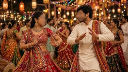 नवरात्रोत्सवात गरबा खेळण्यासाठी भाड्याने पार्टनर मिळणार? पोस्ट होतायत व्हायरल Rent A Garba Partner News (AI Photo)