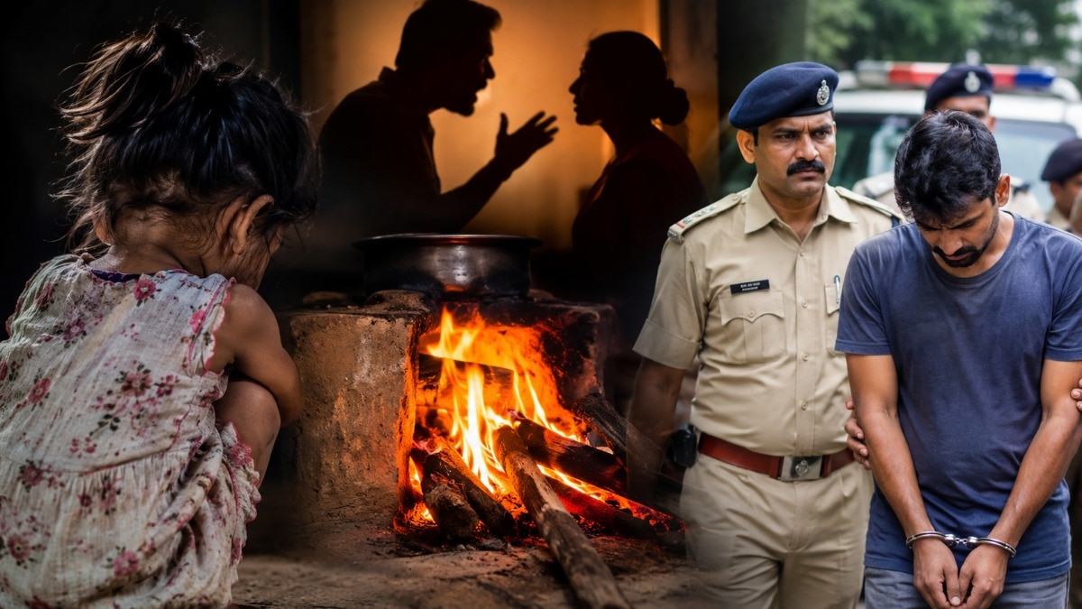 दीर आणि वहिनीचं अफेअर! दोन वर्षांच्या चिमुकल्या पुतणीलाच बसवलं जळत्या चुलीवर अन्...