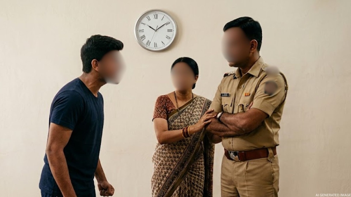 घरातच रंगला रक्तरंजित थरार! पोलिसाच्या डोक्यात गोळी झाडून मुलाकडून हत्या, कारण काय?  