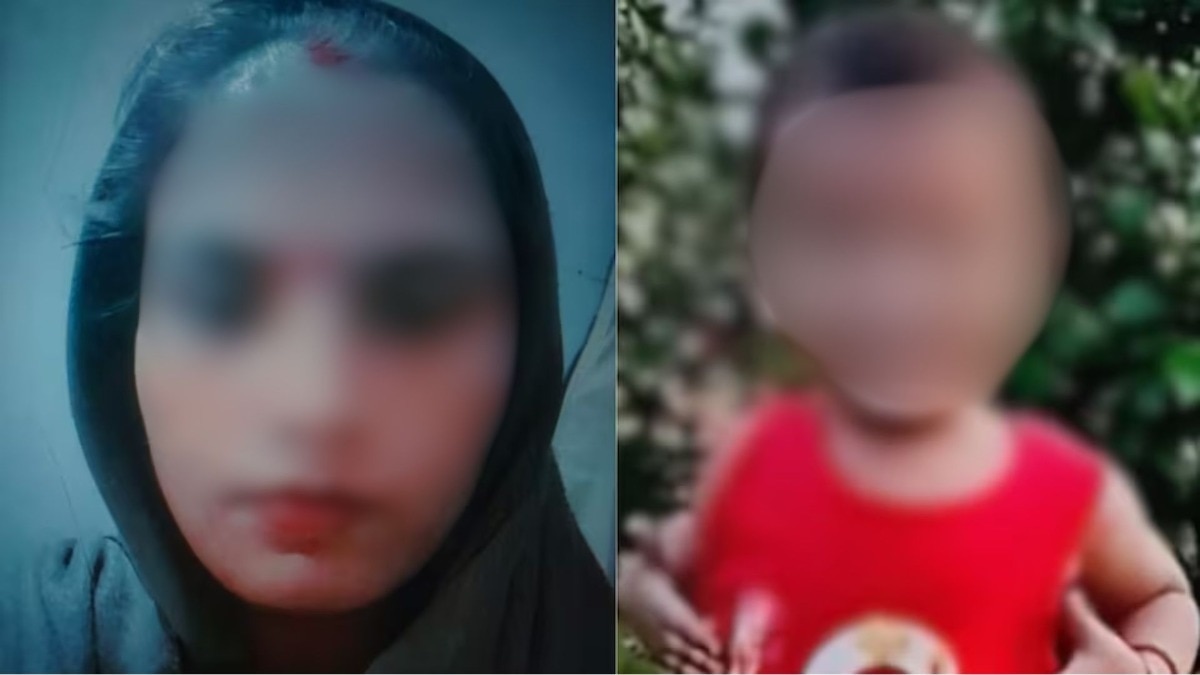 आईसह दोन वर्षीय चिमुरडी आढळली गळफास घेतलेल्या अवस्थेत, फ्लॅटमध्ये 10 वर्षांच्या मुलीला काय दिसलं?