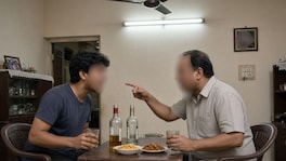 मद्यधुंद लेकाचा दारूवरून वाद, सपासप वार करून सावत्र वडिलांना संपवलं Crime News (AI Photo)