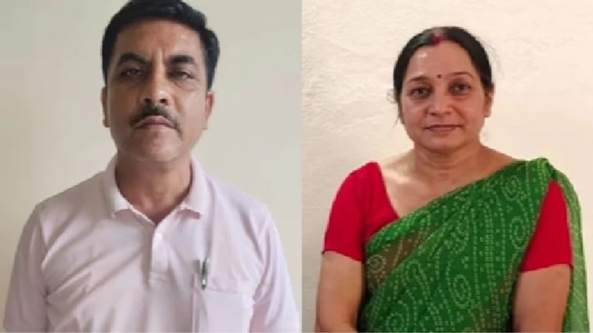 शाळेच्या आवारातच शिक्षक पती-पत्नीची हत्या, ड्रायव्हरने बघितलं भयंकर दृश्य