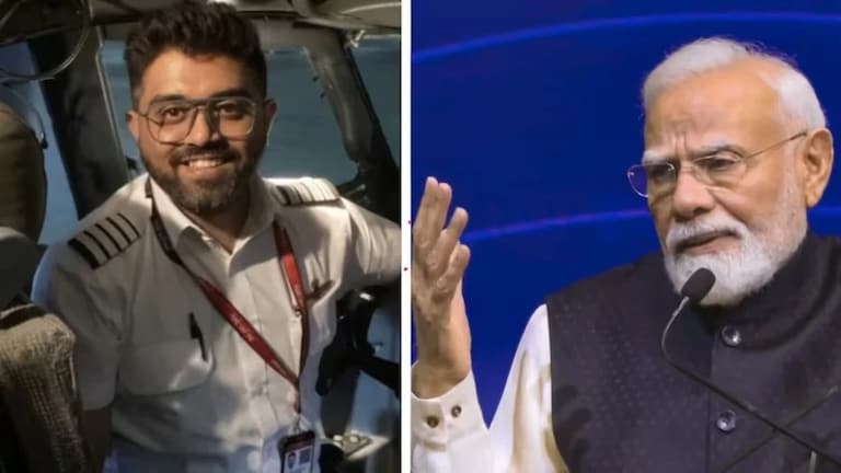 रक्तबंबाळ अवस्थेत 180 प्रवाशांना वाचवणाऱ्या भारतीय वैमानिकासाठी पीएम मोदींची पोस्ट, म्हणाले... PM Modi on piolet