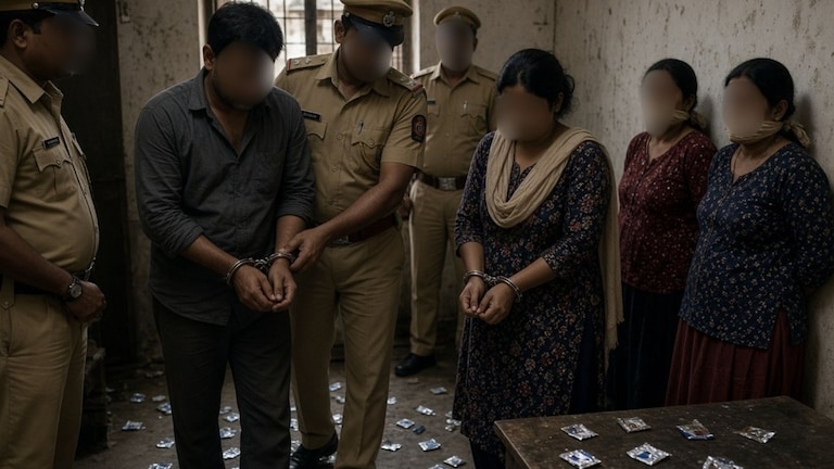 लातूर: खोलीत वेश्याव्यावसायाचं रॅकेट, पोलिसांचा छापा अन् आढळली कंडोमची पाकिटे Latur crime