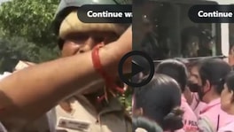 CJP Protest Delhi : आंदोलनादरम्यान दगडफेक, दोन पोलीस गंभीर जखमी Video व्हायरल CJP Protest Delhi
