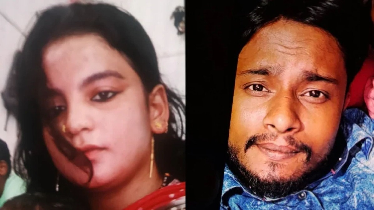 तीन चिमुकल्यांसमोर पत्नीचा गळा चिरला, पतीचं क्रूर कृत्य; कशामुळे केली हत्या? 