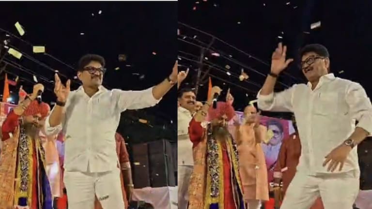 कैलास गोरंट्याल यांचा तुफान डान्स; कार्यकर्त्यांकडून पैशांची उधळण, व्हिडिओ व्हायरल Kailas Gorantyal