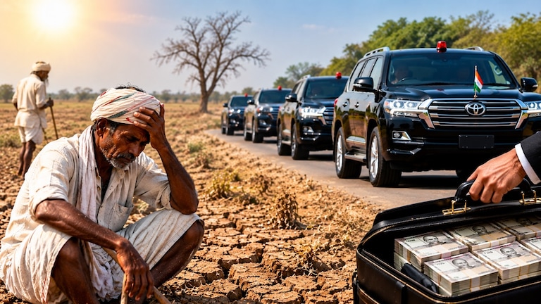 शेतकरी दुष्काळात होरपळतायत, सरकार उधळणार VVIP गाड्यांवर 12.68 कोटी! Maharashtra VVIP vehicles, Maharashtra government news, Fadnavis government, VVIP car purchase, Maharashtra drought, Farmers crisis