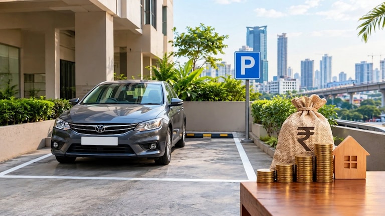 Personal Finance: मुंबई-पुण्यात पार्किंगची जागा बनू शकते कमाईचं साधन? personal finance society parking space rental income mumbai pune rules