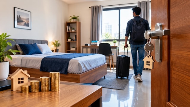 personal finance earn rental income from spare room home renting rules india