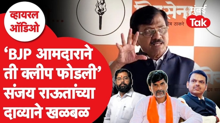 संजय राऊत यांचा मोठा आरोप, भाजप आमदारानेच ऑडिओ क्लीप व्हायरल केली? Sanjay Raut