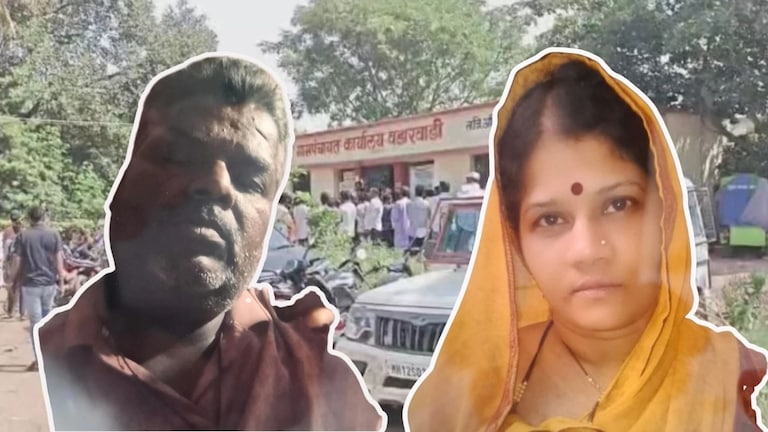 अहिल्यानगर हादरले, ग्रामपंचायत कार्यलयात महिलेची हत्या, 10 वर्षांच्या प्रेमाचा क्रूर अंत Ahilyanagar Crime News