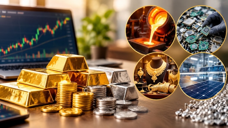 Personal Finance: सोनं-चांदी न घेता त्यांच्याच व्यवसायात बना भागीदार, कमाईची दुसरी संधी personal finance invest in gold silver businesses without buying physical gold silver