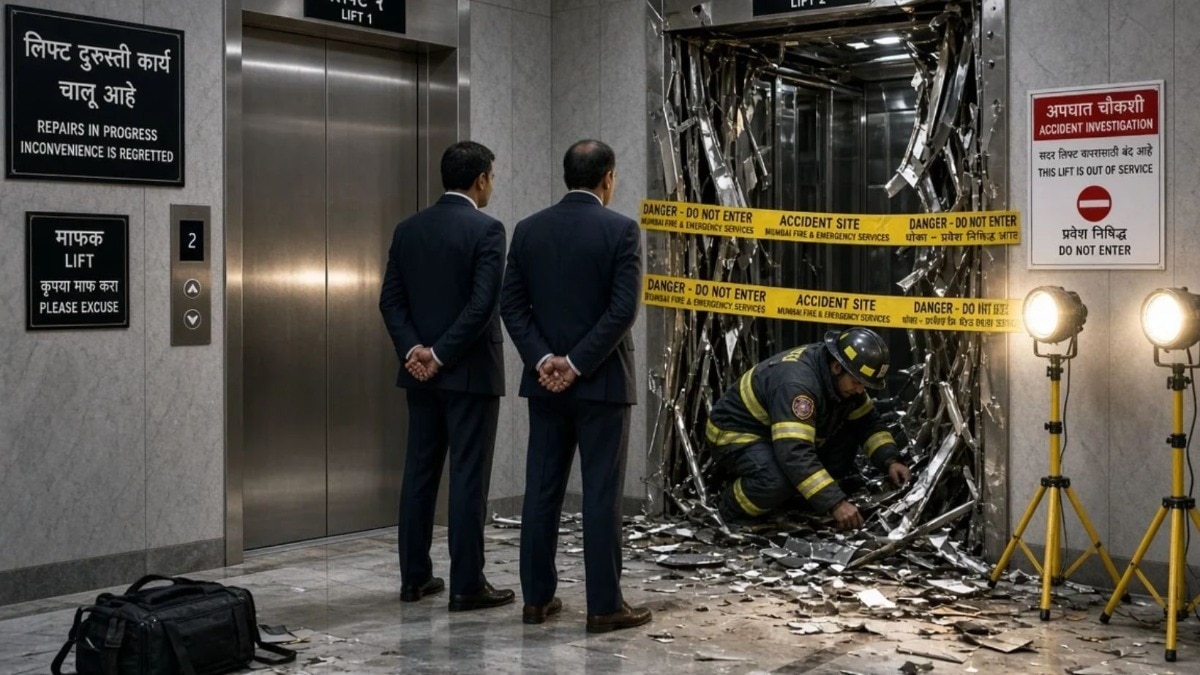 Nalasopara Lift Accident (AI Photo)