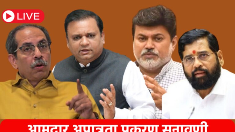 MLA Disqualification Case : “तसं करून आपण अपात्रतेची कारवाई ओढवून घेतली आहे” shiv sena mlas disqualification case live : uday samant, leader of shinde faction cross examination by thackeray faction lawyer devadatt kamat.