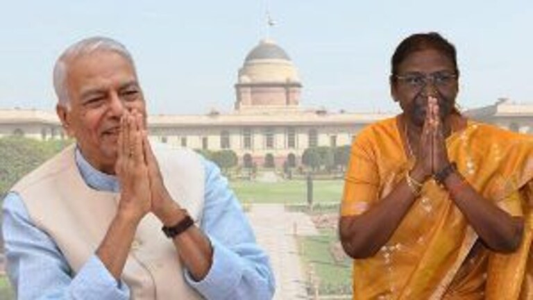 राष्ट्रपतीपदाच्या निवडणुकीत क्रॉस व्होटिंग; राष्ट्रवादीच्या आमदाराने केले द्रौपदी मुर्मूंना मतदान Mumbai Tak