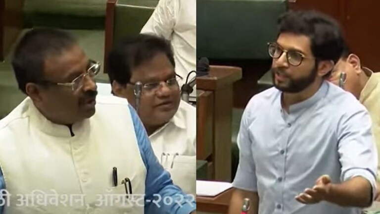 आदित्य ठाकरेंनी शिंदे सरकारची लाज काढताच मुनगंटीवारांचा पारा चढला… Mumbai Tak