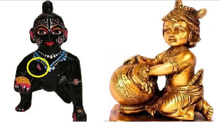 भगवान श्रीकृष्णांच्या छातीवर पायाची निशाणी का आहे? हे आहे आश्चर्यचकित करणारं कारण Mumbai Tak