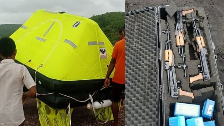 रायगडमध्ये AK47 रायफल्ससह सापडलेली बोट कोठून आली?; बोटीचं ऑस्ट्रेलियाशी काय कनेक्शन? Mumbai Tak