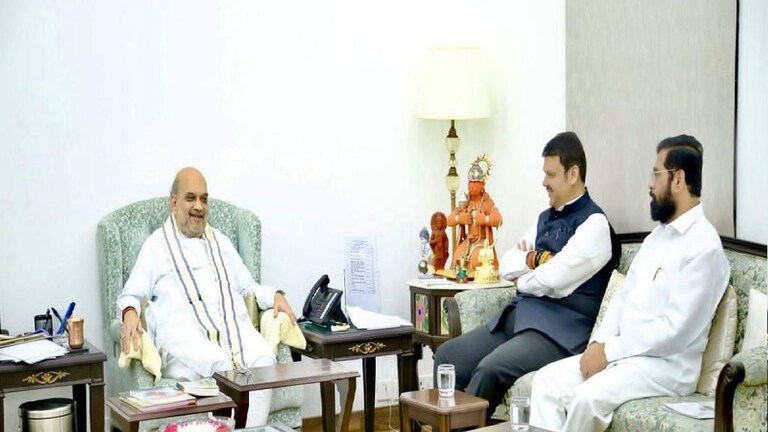 एकनाथ शिंदे आणि देवेंद्र फडणवीस अमित शाह यांच्या भेटीला, मंत्रिमंडळ विस्तारावर चर्चा? Mumbai Tak