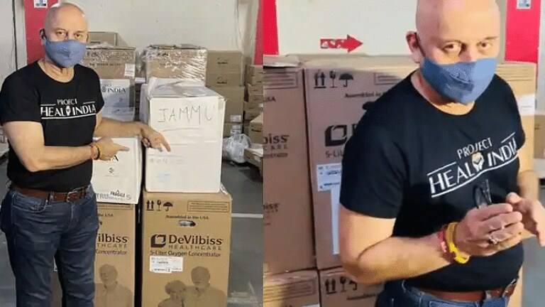 अनुपम खेर यांनी सुरु केलं ‘प्रोजेक्ट हील इंडिया’; वैद्यकीय उपकरणांची करणार मदत Mumbai Tak