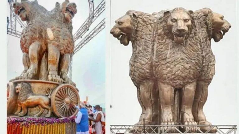 ज्यावरून पंतप्रधान नरेंद्र मोदींवर टीका होते आहे त्या अशोक स्तंभाचा इतिहास काय? Mumbai Tak