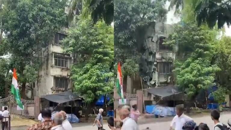मुंबई : बोरिवलीत चार मजली इमारत कोसळली, घटनेचा व्हिडीओ आला समोर mumbaitak
