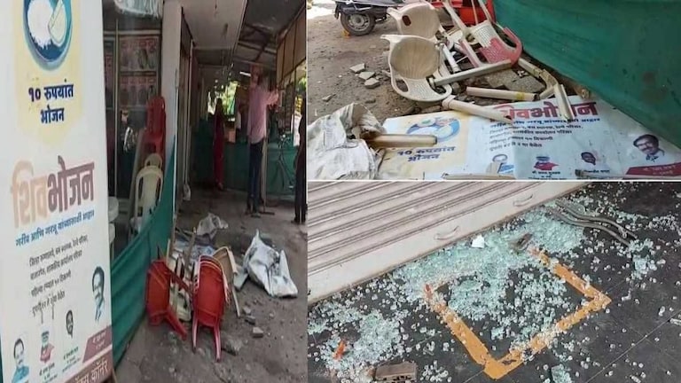Maharashtra Bandh : ‘शिवभोजन थाळी’ देणाऱ्या हॉटेलचीच शिवसैनिकांकडून तोडफोड, चंद्रपुरातली घटना Mumbai Tak