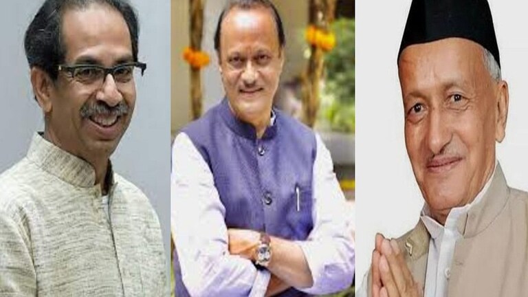 Uddhav Thackeray, Ajit Pawar राज्यपाल भगतसिंह कोश्यारींच्या भेटीला Mumbai Tak