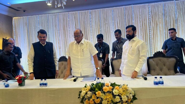 MCA Election: पवार, शिंदे आणि फडणवीस एकाच मंचावर! देवेंद्र फडणवीस नेमकं काय म्हणाले? Mumbai Tak
