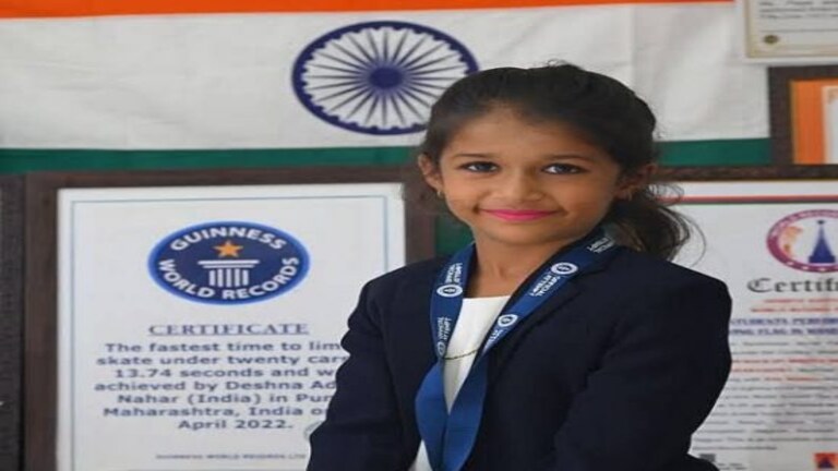 पुण्याच्या 7 वर्षाच्या देशनाची अभिमानास्पद कामगिरी! गिनीज वर्ल्ड रेकॉर्डमध्ये नाव Mumbai Tak