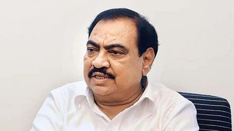 एकनाथ खडसे ईडी कार्यालयात हजर, चौकशीमागे राजकीय वास येत असल्याची प्रतिक्रीया Mumbai Tak