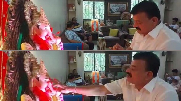 तीच परिस्थिती, तेच वातावरण पुढच्या काळात महाराष्ट्रात राहावं, भास्कर जाधवांचं गणरायाला साकडं Mumbai Tak