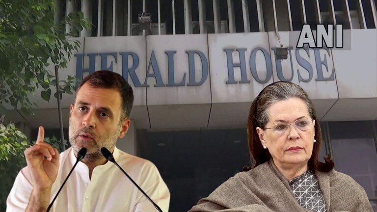 नॅशनल हेराल्डच्या कार्यालयासह 12 ठिकाणी ईडीचे छापे; सोनिया-राहुल यांच्या चौकशीनंतर कारवाई Mumbai Tak