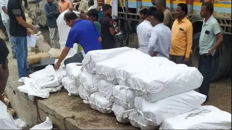 मुंबई NCB ची धडक कारवाई, नांदेडमध्ये १ हजार १२७ किलो गांजा पकडला Mumbai Tak