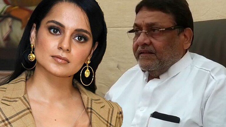 एक अभिनेत्री मलाना क्रीमचा ओव्हरडोज झाल्यासारखं बोलतेय; मलिकांचं कंगनावर टीकास्त्र Mumbai Tak