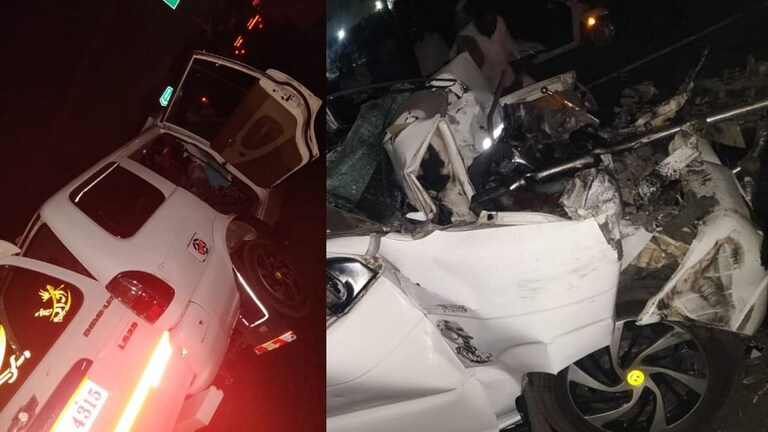 Nagpur Accident : नागपूरमध्ये कार-ट्रकचा भयंकर अपघात, ७ प्रवासी जागीच ठार Mumbai Tak