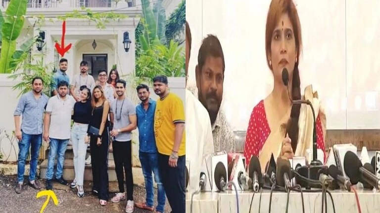 मोक्काच्या आरोपीला नितीन राऊतांच्या मुलाकडून आश्रय; राष्ट्रवादीचा मित्रपक्षाच्या नेत्यावर आरोप Mumbai Tak