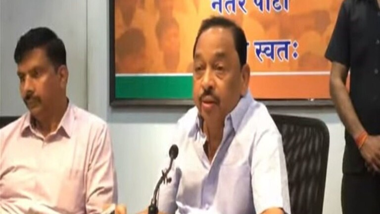 Mansukh Hiren प्रकरणात ठाकरे सरकार सचिन वाझेंना वाचवतं आहे-राणे Mumbai Tak